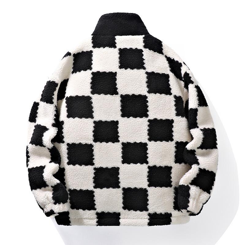 Winter Lammwolle Warmer Mantel Baumwolljacke Herren Gepolstert Verdickt Shaker Modejacke