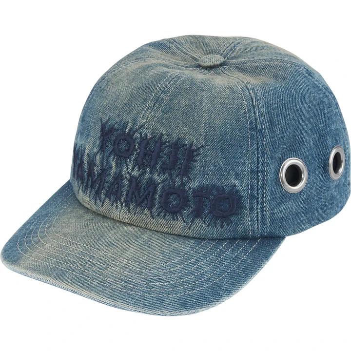 Supreme Y s by Yohji Yamamoto Grommet 6-Panel Washed Blue One-Size