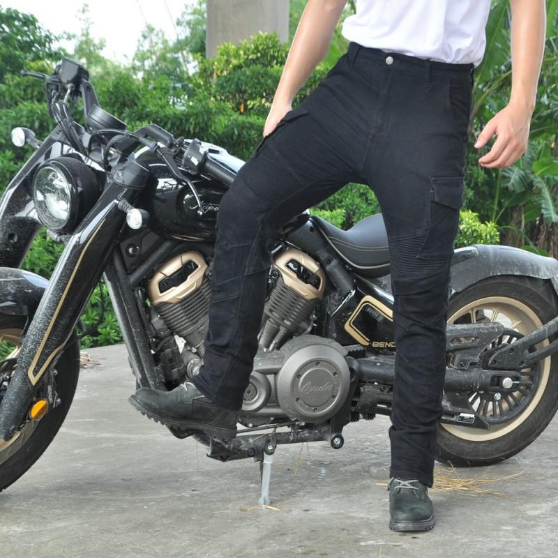 Men Women Motorcycle Riding Pants With Silicone Padding Protective Gear Off-Road Touring Wear