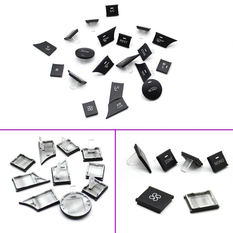 8PCS W166 W292 W463 Dashboard Air Conditioner Wind Volume Heater Climate Control Button For Mercedes Benz ML GL GLE GLS G Class