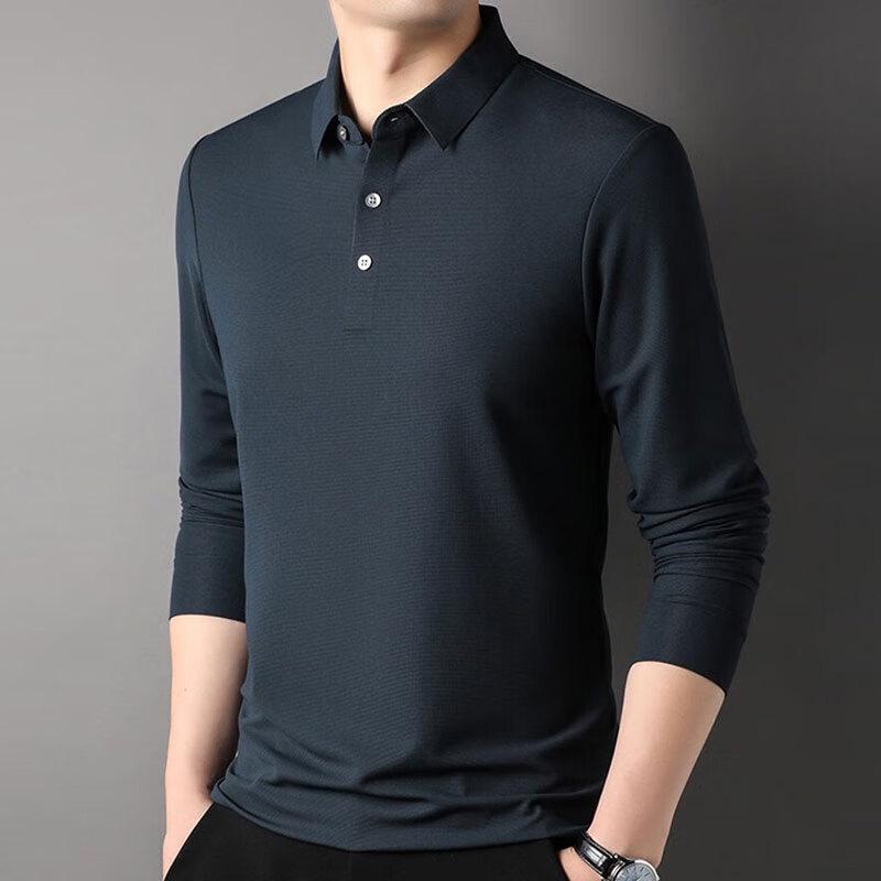 ROMON Men s 2025 Long Sleeve Polo Shirt 3T498188 2XL