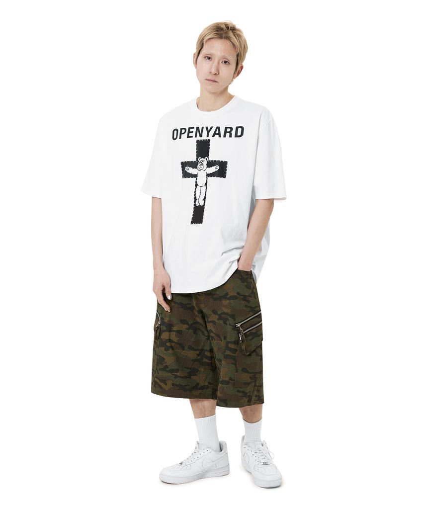 Opeunyadeu(Owai) Metal Cross Odolly Tee - White