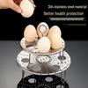 Household Multifunctional Stainless Steel 304 Egg and Mantou Steaming Rack with High Feet