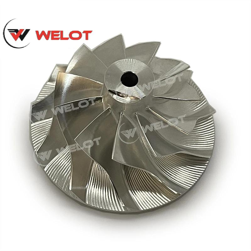 GTB2260V MFS Billet Turbocharger Compressor Wheel Fit For 758351-0002 758351-5002S 758351-0003 758351-5003S 758351-0005