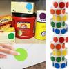 Stationery 1 Inch Color Labels Stickers Dot Labels Stickers Mark stickers Chroma Label Stickers