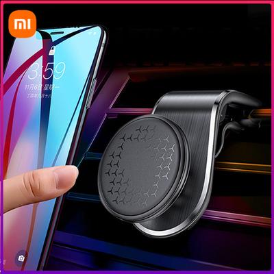 Xiaomi Manyetik Araç Telefon Tutucu Havalandırma Klipsi Montajı 360 Derece Döner Cep Telefonları İçin Destek Xiaomi iPhone 14 Samsung Araç İçi Telefon Tutucu