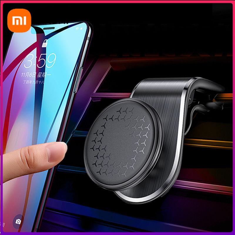 Xiaomi Manyetik Araç Telefon Tutucu Havalandırma Klipsi Montajı 360 Derece Döner Cep Telefonları İçin Destek Xiaomi iPhone 14 Samsung Araç İçi Telefon Tutucu