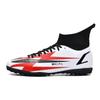 New Football Shoes, Boys' High-top Long Nails, Young and Middle School Students' Competition Training Shoes, Large Size.