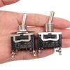 Heavy Duty Toggle Flick Switch with Waterproof Cover 15A 250V Rocker Switch Car Boat On Off SPST Terminal Auto Toggle Switch Pushbutton Switches 3