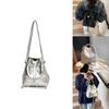 Chic Korean Style Fashion Bucket Shoulder Bag For Women In Classy Colors And Trendy Design