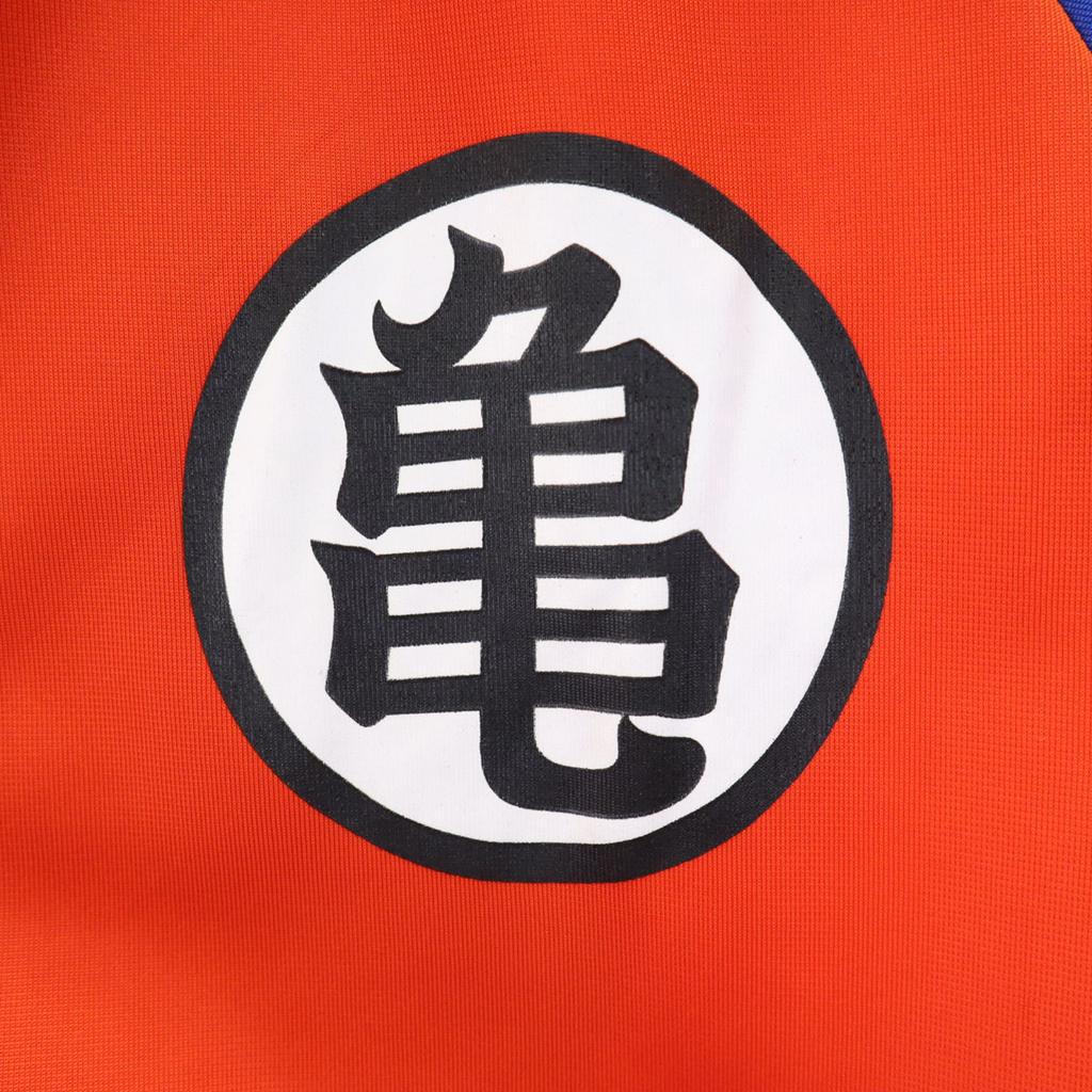 DRAGON BALLZ Back Print Jersey Jacket L Blue X Orange Turtle Hermit Men's Used