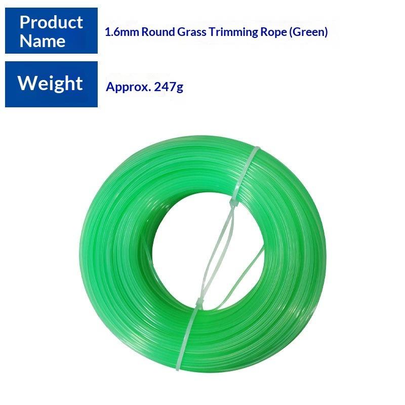 Applicable Lawn Mower Mowing Rope Round 1.6 Blue/green/orange Round 100m Lawn Rope
