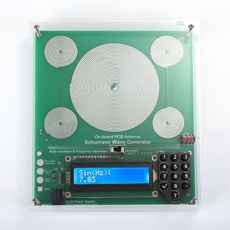 High Stability Schumann Generator with Adjustable Frequency 0.01Hz to 100000Hz Compact Design for Home Office Use