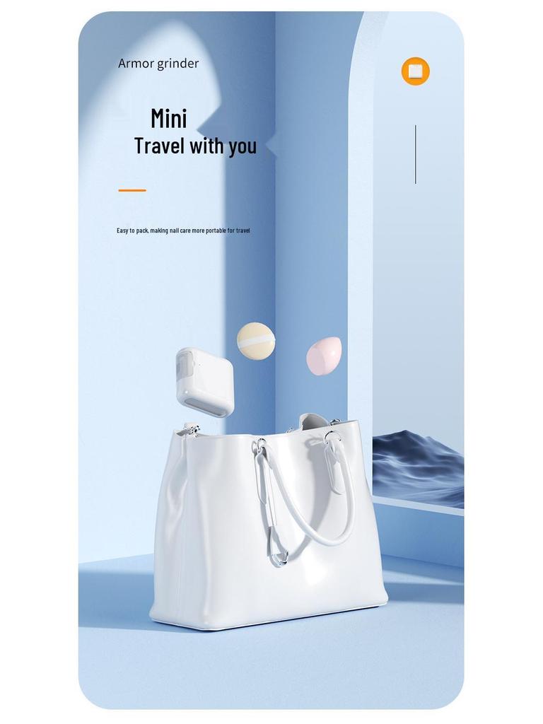 Automatic Electric Nail Clipper & Polisher: Child & Adult Safe, Anti-Pinch, Anti-Splash