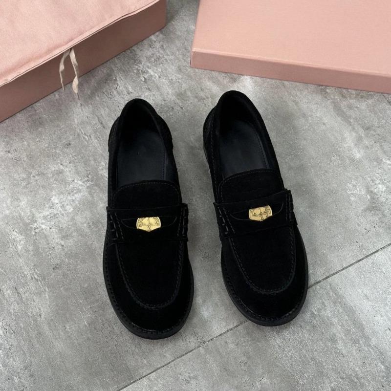 [Su-Familie] Rindsleder-Ausgabe~ Tongefühl~ Ein Miu Kleingeld Ein Pedal Fauler Lefu Einzelne Schuhe Damen Kleine Lederschuhe