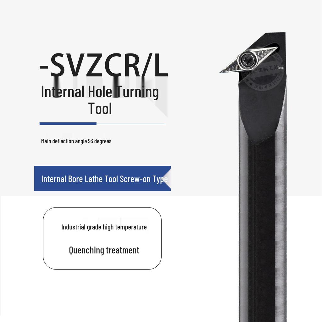 CNC Screw-in Inner Hole Boring Tool Holder S16Q/20R/25S/32T-SVZCR/SVZCL11/16