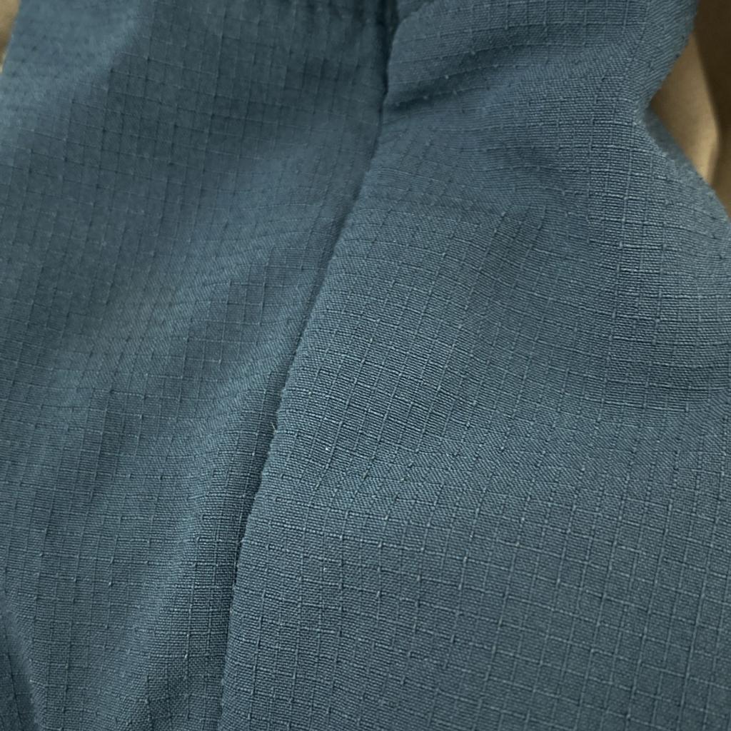 BLACK DIAMOND Logo embroidery Zip jacket M Beige Back fleece Men's Used