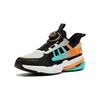 Anta Shocking Shock Absorption Wear Resistant Non Slip Low Top Kids Running Shoes Kids Running Shoes Black White Orange 312315521-1