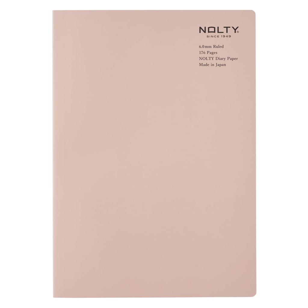 Japan Management Association Management Center NOLTY Notebook x Limex A5 Horizontal Ruled 6.0mm Sand Pink NTL1313