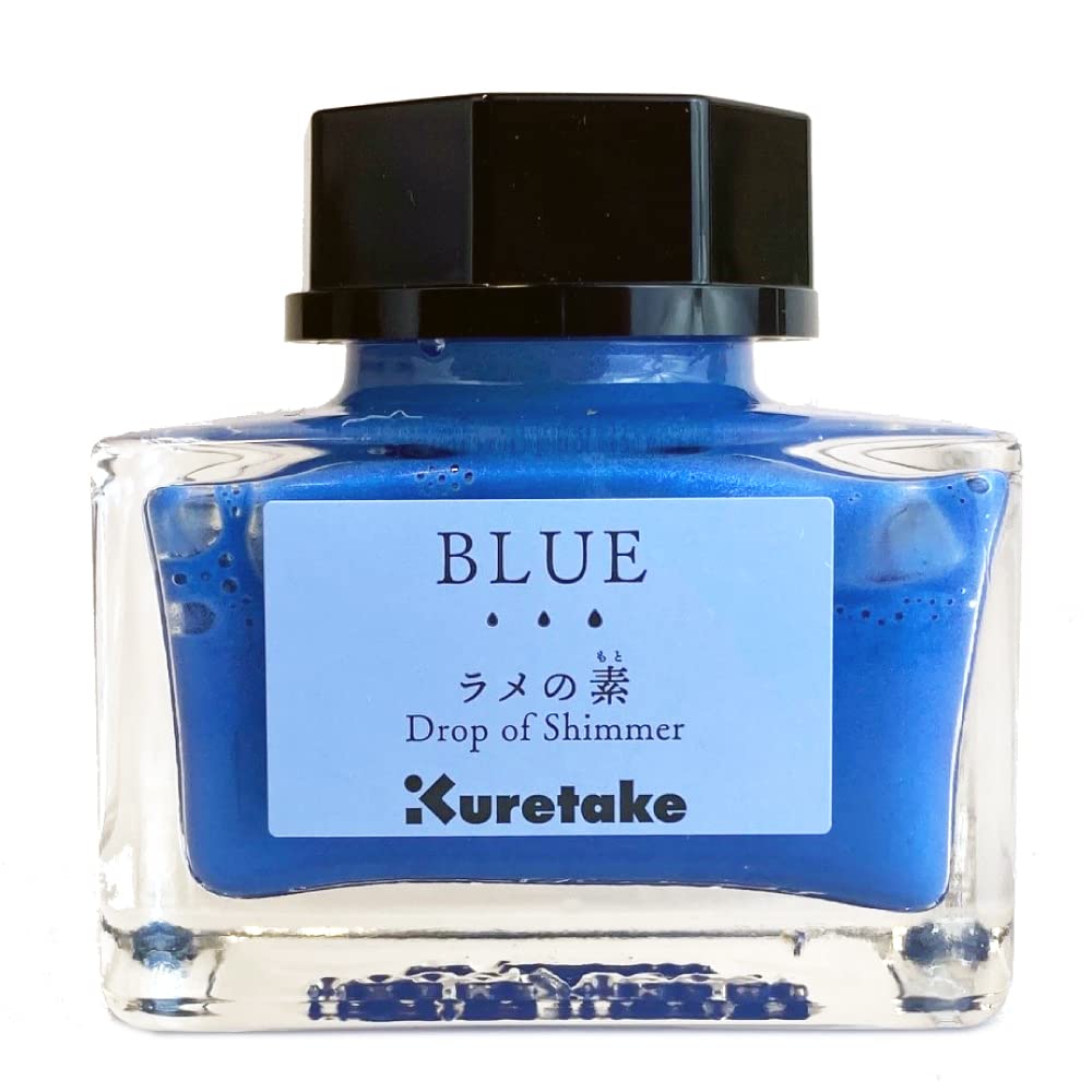 

Kuretake Ink glitter base BLUE ink-cafe ECF163-030