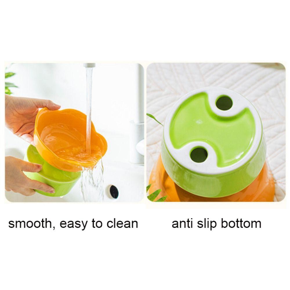 Ceramic Ceramic Cat Water Bowl Smooth Cat Food Bowl Puppy Feeder Flower Shaped Cat Bowl Dogs