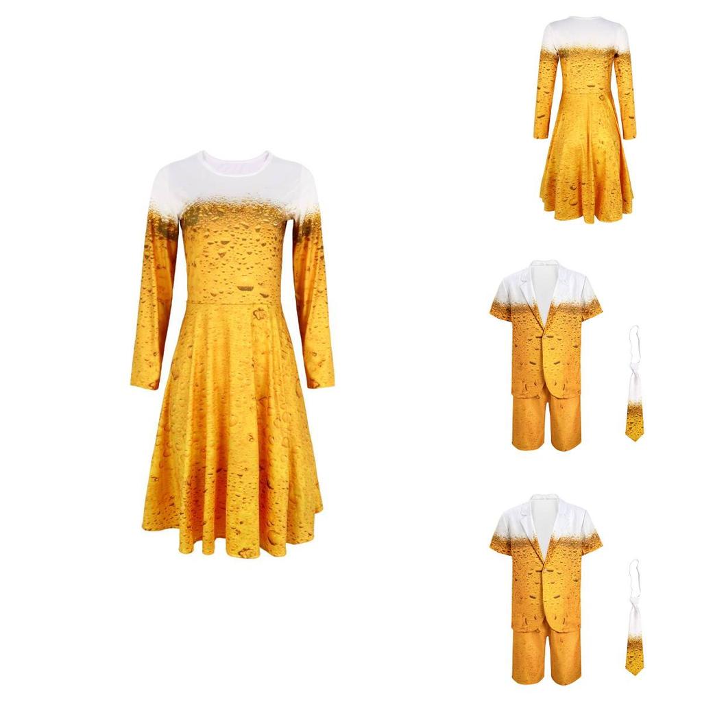 Oktoberfest Cosplay Costume For Men With Polyester Stage Wear For Halloween And Party Use