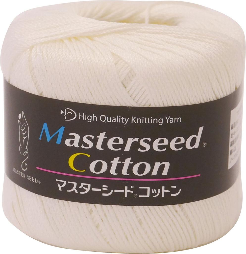 Diamond Yarn Diamond Yarn Master Seed Cotton Gota White Series 30g 106m Set of 10 Balls col.101 Approx.