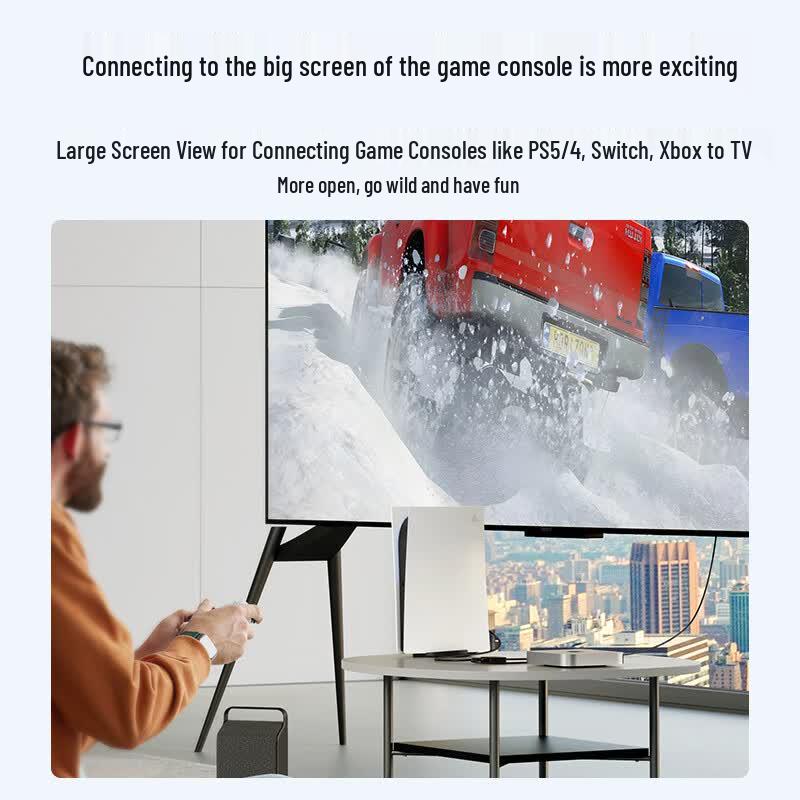 Zhongtianhengke 4K@60Hz Detachable Fiber Optic HDMI Cable