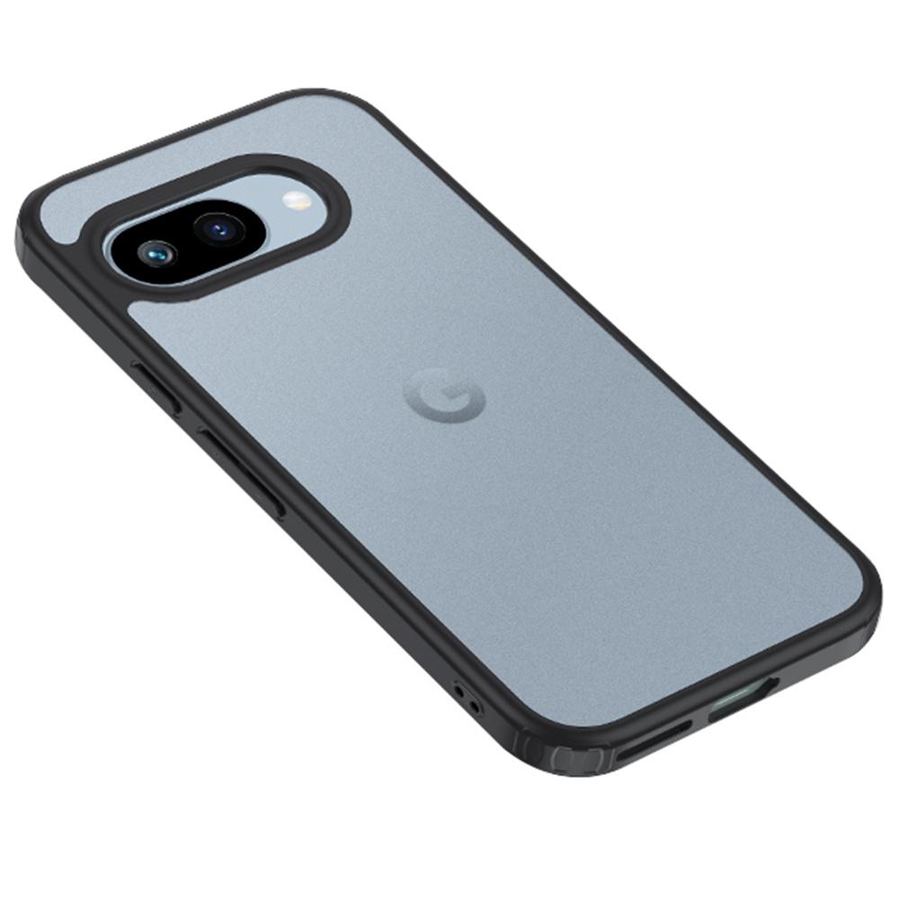 

For Google Pixel 9a Case PC+TPU Phone Cover Airbag Protection Black