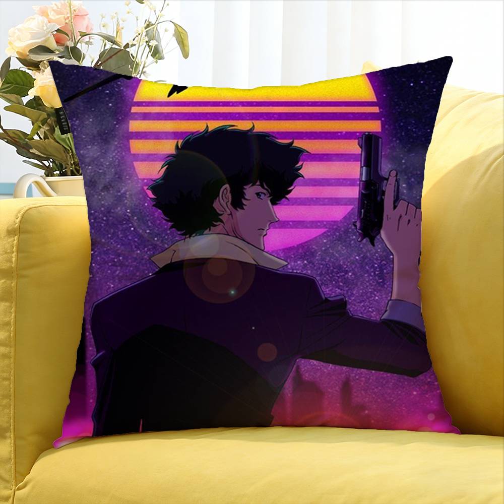 C-Cowboy Spike Bebop Spiegel World Various Sizes Square Pillow Case For Car Home Bedchamber Decor