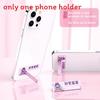 Super Slim Aluminum Mobile Phone Stand With Hidden Mount For Desk Use