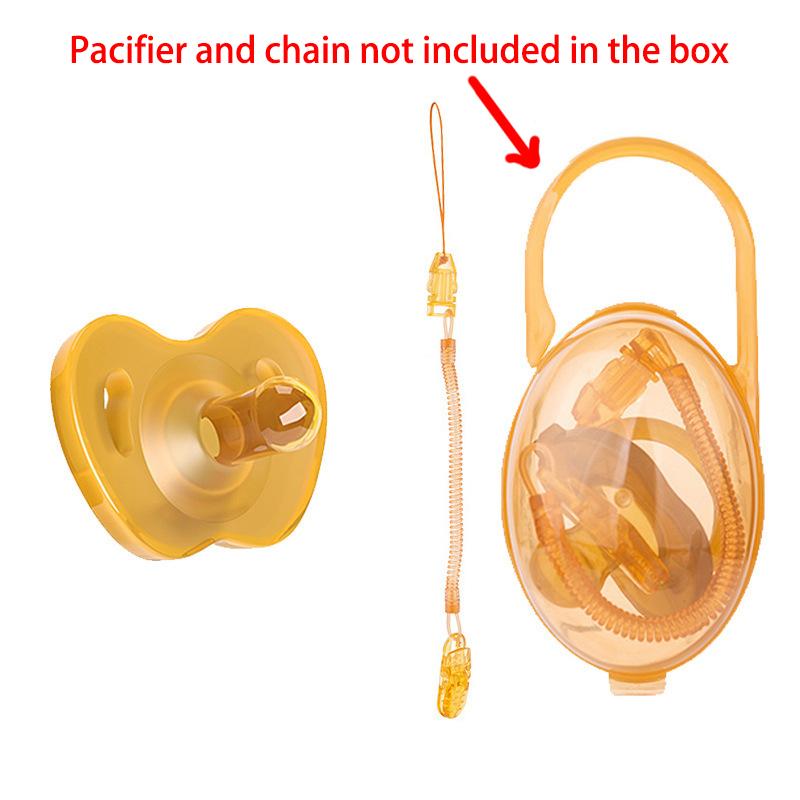0-24 Months Baby Pacifier Chain Set Liquid Silicone Pacifier Infant Dummy Nipple Newborn Soother for Nweborn Baby