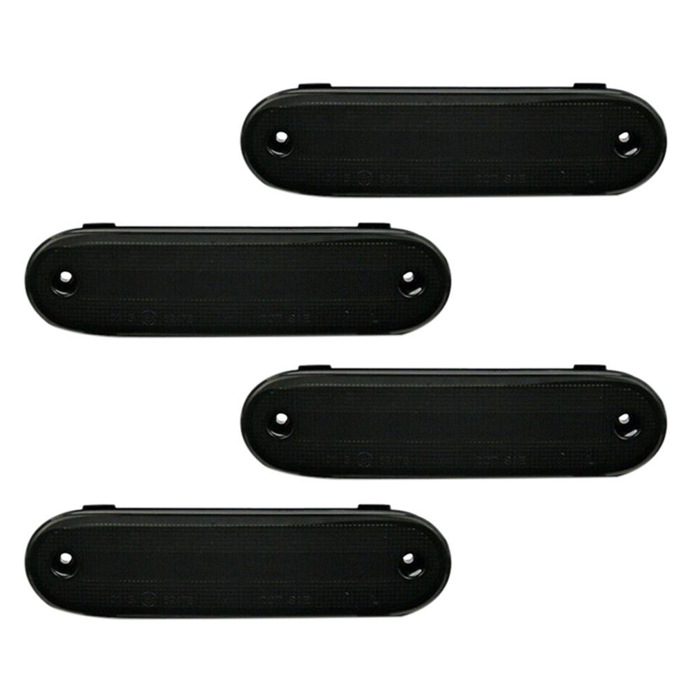 For 1990-1997 Mazda Miata 1999-05 Mazda MX-5 LED Side Marker Lights Smoked Lens