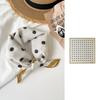 Simple And Retro Polka Dot Silk Scarf 55 Cotton Small Square Scarf Headscarf Breathable Versatile Scarf Scarf Headscarf