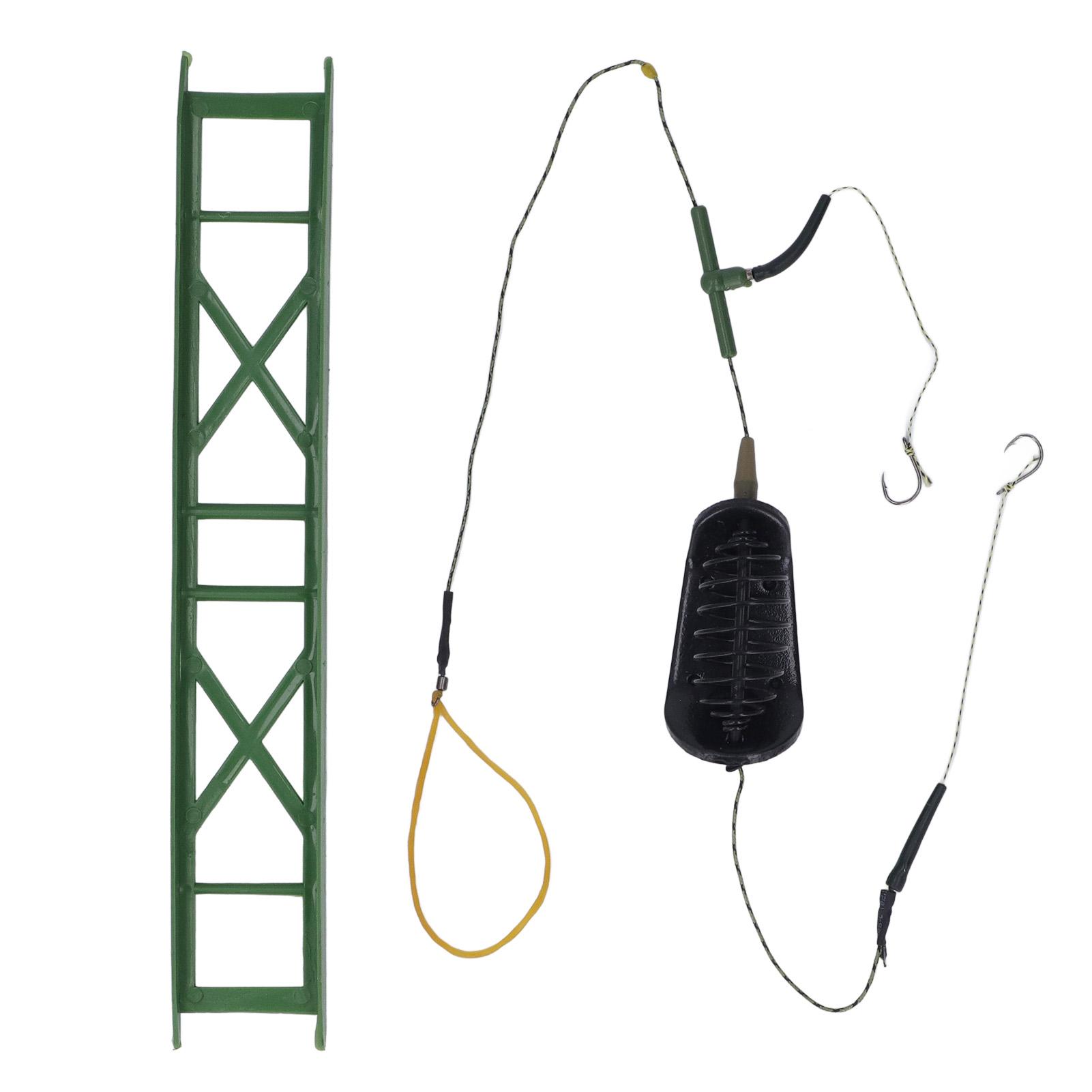 

Fishing Hook Strong Power Bite Cage Efficient Sea Fish Hook with Metal Sinker for Carp 50g