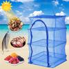 Dishes Dryer Fish Bag Hanger Drying Fishing Net Vegetable Dryer Plants Organizer Fish Drying Rack