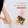 Ultra-Thin Foldable Handheld Neck-Hanging Mini Fan with USB Charging and Digital Display
