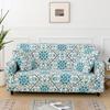 1pc Stylish Floral Printed Sofa Slipcover Elastic Furniture Protector for Bedroom Office Living Room Home Decor Sofa Couch Cover