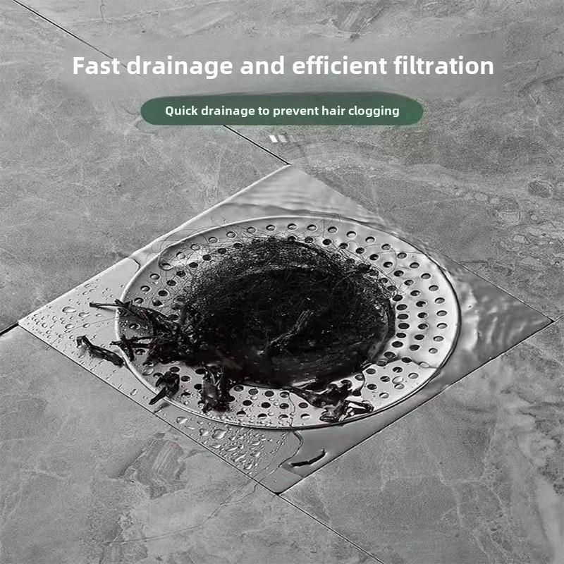 Stainless Steel Anti-Clog Shower Drain Hair Filter Mesh