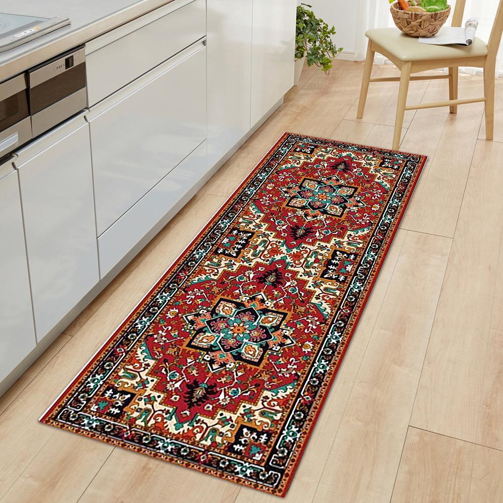 Non-Slip Kitchen Carpets For Living Room Long Area Rug Kitchen Floor Mat Carpets Bathroom Entrance Door Mat Home Decor Alfombra