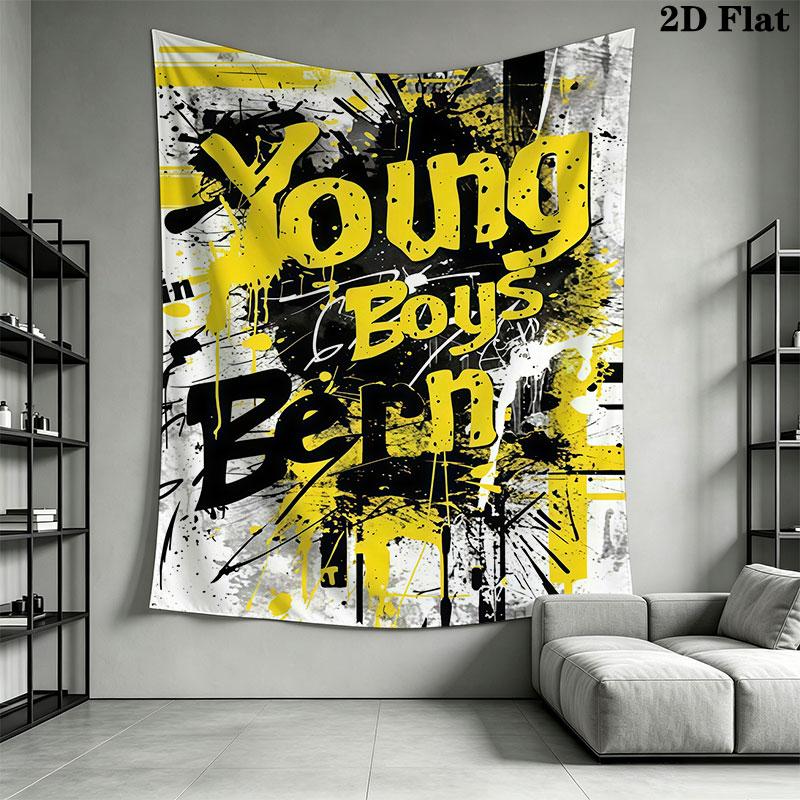 YB Wall Hanging Printed Fabric Blanket Decorative Tapestries for Bedroom Living Room Home Decor