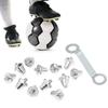 10PCS Fast Lock Football Shoe Studs 11mm/13mm/15mm Football Boot Spikes Athletic Sneakers