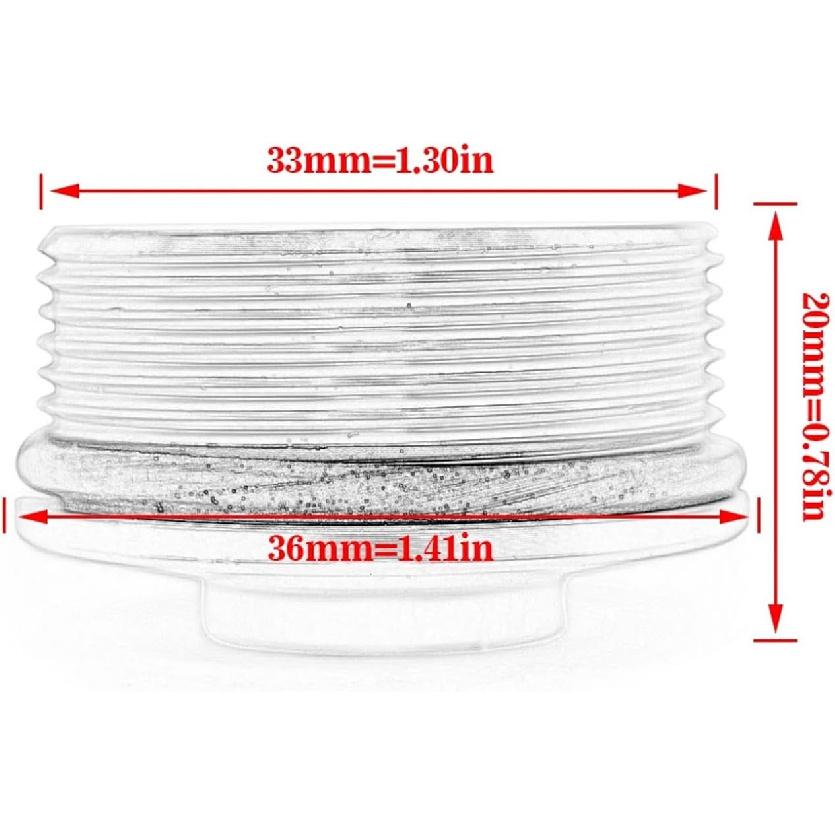 Zátka plnicího hrdla motorového oleje M34*1,5 Kompatibilní s BMW R1200GS R 1200 GS Adv Adventure R1250GS R 1250 GS HP R1250 R Nine T R NINET Pure(TI)