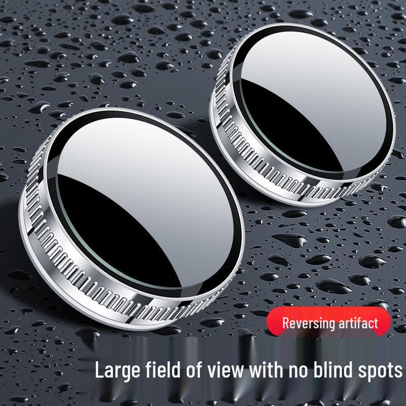 Ultra Clear 360° Adjustable Blind Spot Mirror with Suction Cup for Rearview Mirrors