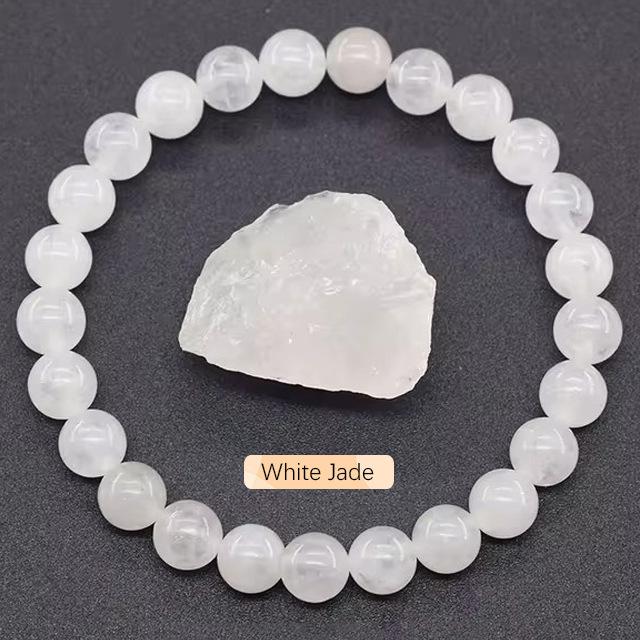 

JYL TS Bracelet Heartbeat Bold Design Boosts Vitality & Passion White Jade перська-помаранчевий колір