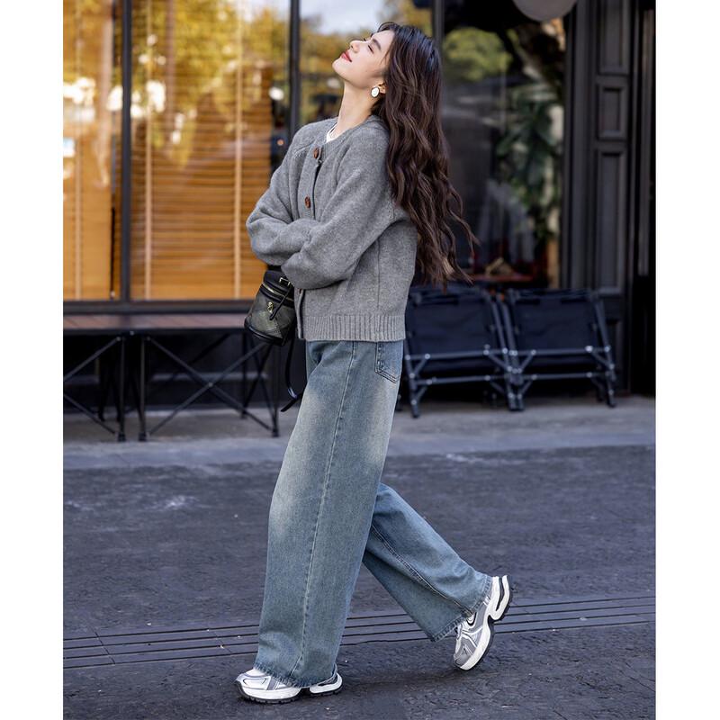 Mokana Retro High-End Long-Sleeve Knit Sweater