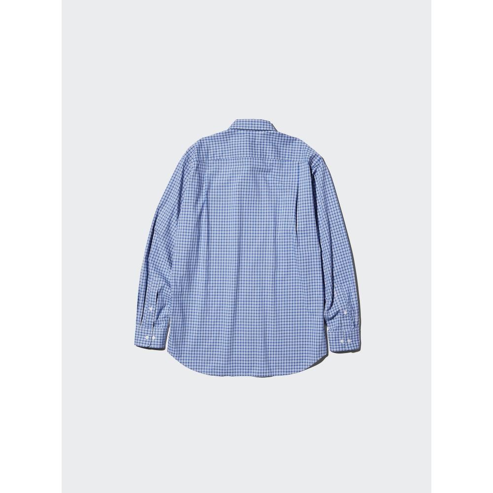 Uniqlo BroAdcloth Shirt  Long Sleeve RegulAr Color  Check A