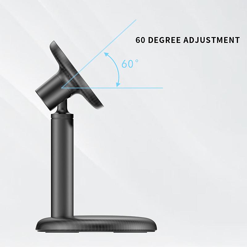 15w New High Quality Magnetic Sublimation Wireless Charger for iPhone 17 16 15 14 13 Fast Charging Stand Dock Phone Holder