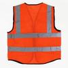 Fluorescent Reflective Work Vest for Construction Safety