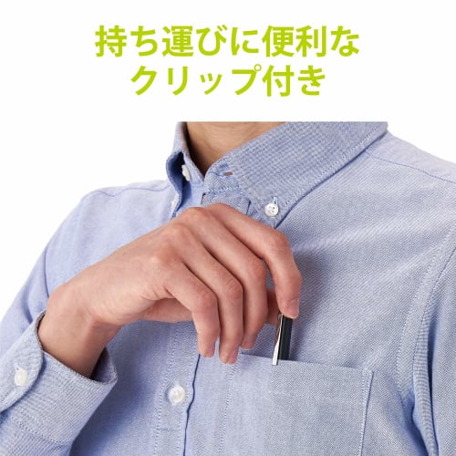 ELECOM Touch Pen Stylus Pen, Rechargeable, Replaceable Nib, No Nib Included/White Box PWTPACST02BK